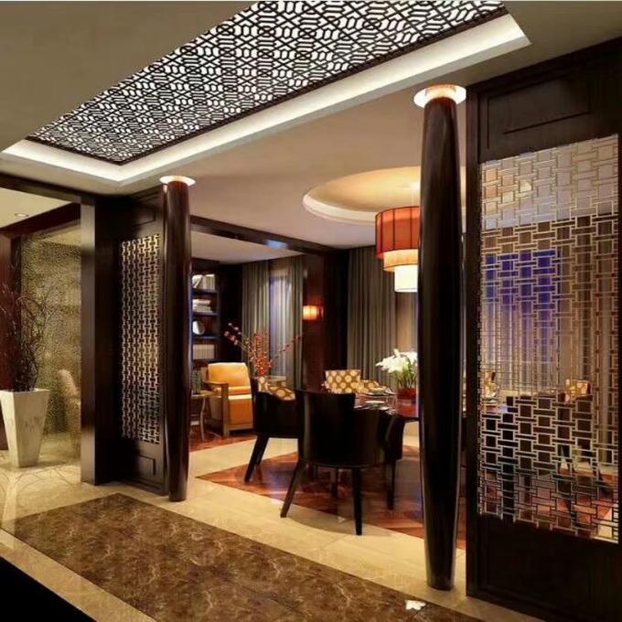 فابریکهای داخلی جدا کننده اتاق قابل تنظیم جدا کننده اتاق متریال زندگی متوسط جدا کننده اتاق صفحه نمایش فولاد ضد زنگ و جدا کننده اتاق 7