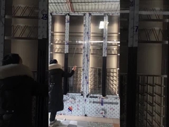 کابینت شراب استیل میله تاشو لوکس Have Glass Easy Move Steel