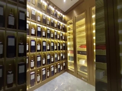 کابینت شراب شیشه ای نمایشگر گوانگدونگ و 304 استیل ضد زنگ