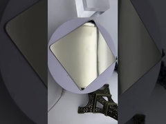 آینه نور شامپاین طلا فولاد ضد زنگ