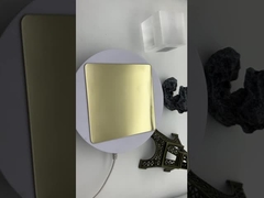 آینه شامپاین طلا فولاد ضد زنگ