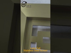 نمونه های صفحه برش لیزر از فولاد ضد زنگ