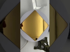 MXL2436 آینه طلا قرمز