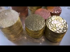 طرح چکش دست ساز صفحه فولاد ضد زنگ برای طراحی هنری