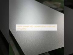 ورق استیل ضد خش با روکش PVD رنگی | ماندگاری طولانی