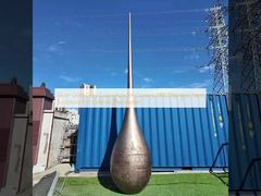 نقره ای طلایی خاکستری رنگ پودری با پوشش 316L مجسمه فولاد ضد زنگ برای دکوراسیون خارجی