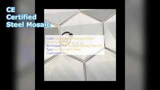 کیفیت صادرات موزاییک فولاد ضد زنگ دارای گواهینامه CE