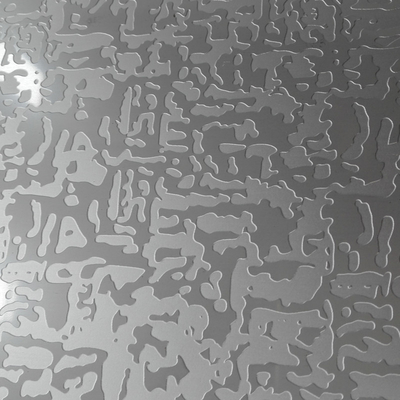 ورق استیل ضد زنگ آینه رزگلد مشکی رنگ 304 صفحات فلزی اچ شده اینوکس