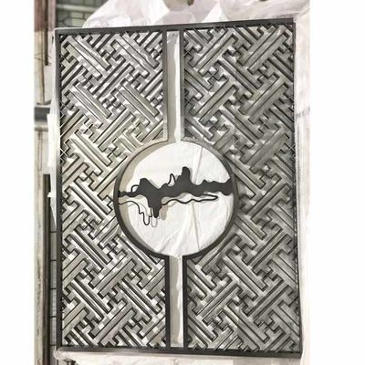 قیمت خوب پارتیشن صفحه نمایش فولادی ضد زنگ فضای خصوصی آینه برس دار Hairline برای دیوار بافل آنلاین