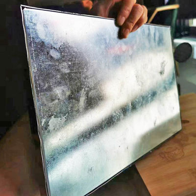 Silver Brass Black Grey Color 304 Thickness Surface Sandblasted Stainless Steel Sheet With Honeycomb