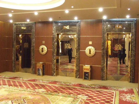 قیمت خوب ورق استیل ضد زنگ رنگی با رنگ طلایی تزئینات صفحه آینه هتل آنلاین