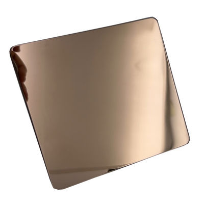 قیمت خوب پوشش خلاء PVD 304 ورق فولاد ضد زنگ رنگی 1219mm طول آنلاین