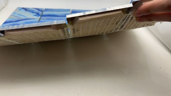 قیمت خوب لايه موزايک آلومينيومي 8k صفحه آينه 300mm x 300mm پوشش PVD آنلاین