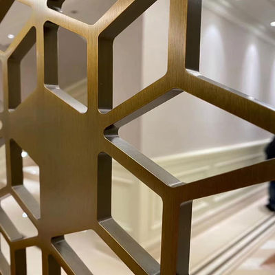 قیمت خوب ليزر برش طرح سفارشي پنل هاي فولاد ضد زنگ 4*8ft / 4*10ft آنلاین