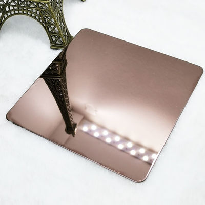 قیمت خوب ورق استیل ضد زنگ رنگی DIN 316L رنگی قهوه ای آینه ای 8K آنلاین