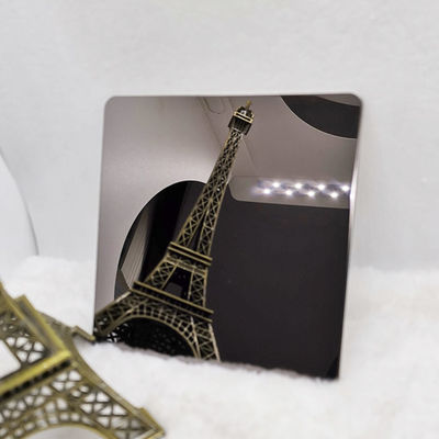 قیمت خوب TUV مشکی شماره 8 آینه ورق فولادی ضد زنگ PVD آبکاری تیتانیوم آنلاین