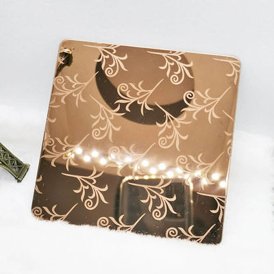 قیمت خوب ورق های فولادی ضد زنگ 0.75 میلی متری اچ رنگی 10 فوت برای تزئینی آسانسور آنلاین