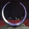 مجسمه‌های فولادی ضد زنگ مدل موی کامل ماه در فضای باز هنر Zr-Brass ASTM 316