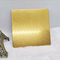 ورق استیل رنگی JIS304 Hairline طلایی 3mm