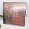 4*10 فوت قهوه ای ورق فولادی ضد زنگ مروارید ارتعاشی ورق های پوشش دار PVD