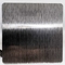 SS430 ساتن Hairline رنگ مشکی ورق فولادی ضد زنگ با روکش PVD