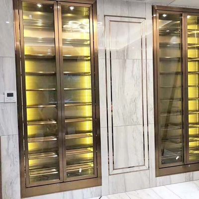 قیمت خوب کمپرسور کولر کابینت شراب استیل ضد زنگ 50 هرتز 220 ولت ضد اثر انگشت آنلاین