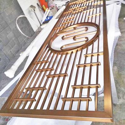 قیمت خوب رزگلد مشکی برنز عتیقه خط موی برس خورده آینه عمودی صفحه استیل ضد زنگ پارتیشن اتاق جداکننده آنلاین