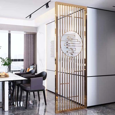 ODM Stainless Steel Privacy پانل های صفحه نمایش داخلی آینه جداکننده دیوار فلزی