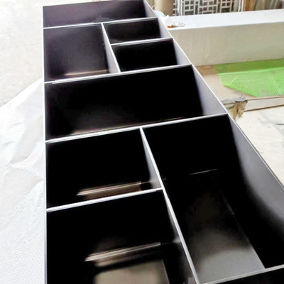 کیس صفحه نمایش صنعتی فلزی بلند SS316 PVD Coloring ODM