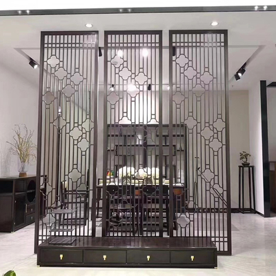 304 Finish Black Gold Rose Color Satin Laser Hollow Stainless Steel Metal Screen Partition از رنگ های سیاه و طلایی به رنگ های رز و زرین رنگ های رنگی به رنگ های رنگی به رنگ های رنگی می آید