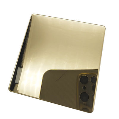 قیمت خوب دکوراسیون داخلی201 204 316 مواد تزئینی شامپاین طلا آینه 8k ورق فولاد ضد زنگ آنلاین