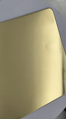 قیمت خوب فلز پارچه بدون پارچه فولاد ضد زنگ رنگ PVD فر شامپاین 4ft 8ft ورق آنلاین