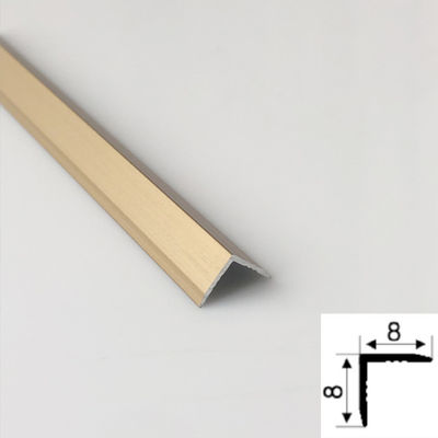 قیمت خوب 304 سفارشی V-شکل رنگ طلایی Hairline برش فولاد ضد زنگ 201 فولاد ضد زنگ کاشی لبه لبه برای دیوار آنلاین