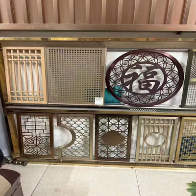 قیمت خوب تقسیم بندی Divdier 304 فولاد ضد زنگ طلای رنگ سفارشی اندازه تیتانیوم تخته برش طلای فولاد ضد زنگ آنلاین