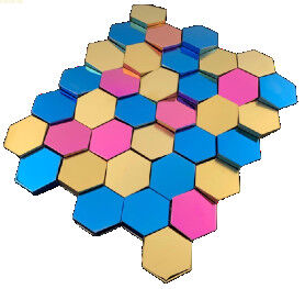 قیمت خوب طراحی منحنی منحنی فلز فولاد ضد زنگ موزاییک کلوپ هتل تزئینات داخلی آنلاین