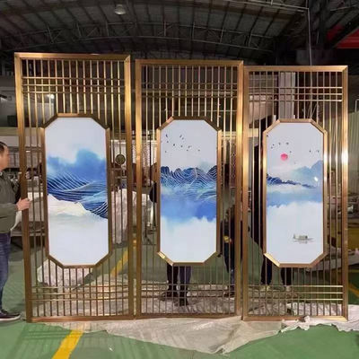 قیمت خوب طراحي مدرن فلزي خط مو فولادی فولادی جدا کننده خصوصی اتاق نشیمن آنلاین