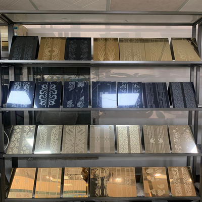 قیمت خوب تزئینی 201 304 316 آینه حک شده 8K رنگ پایه ورق فولاد ضد زنگ برای آسانسور آنلاین