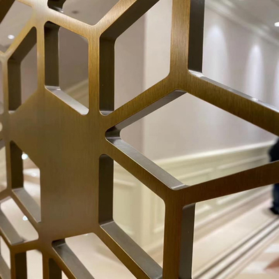 ليزر برش طرح سفارشي پنل هاي فولاد ضد زنگ 4*8ft / 4*10ft