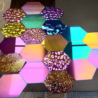 قیمت خوب ورق فولاد ضد زنگ رنگی برای دکوراسیون داخلی هتل پنج ستاره آنلاین