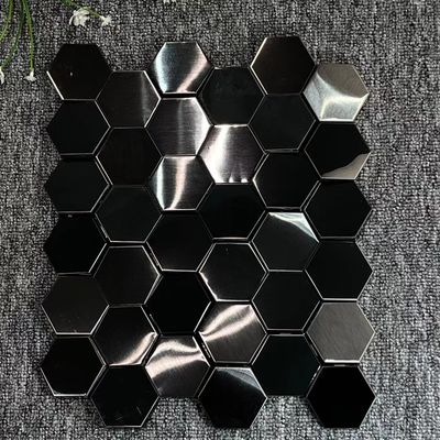 قیمت خوب کاشی های موزاییک فولاد ضد زنگ پیچیده و بی وقفه برای طرح های کلاسیک آنلاین