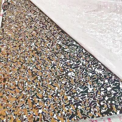 قیمت خوب KTV سقف 304 بزرگ قطره آب موج آینه ای 8k تزئینات فولاد ضد زنگ آنلاین