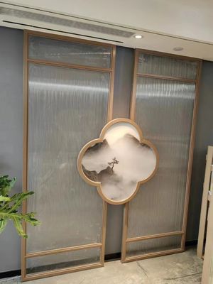 قیمت خوب آرتیستیک CNC Metal Screen Divider لوگو و الگوهای سفارشی آنلاین