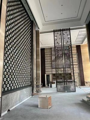 قیمت خوب پانل دیواری سه بعدی استیل ضد زنگ طراحی حکاکی شده لیزری معاصر آنلاین