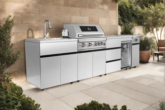 قیمت خوب میز آشپزخانه ضد خراش 316L از فولاد ضد زنگ آنلاین