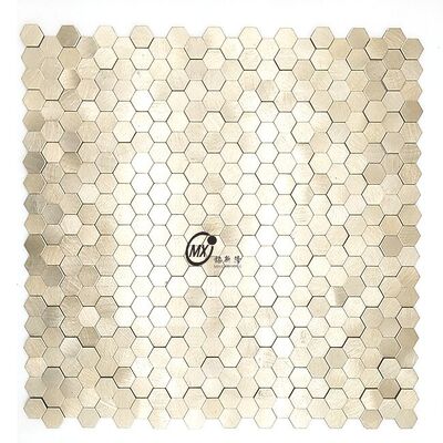 صادرات حداقل مقدار سفارش 10 متر مربع سرامیک آلومینیومی 201 304 موزاییک فلزی دکوراسیون دیوار خانه باشگاه Ktv بار