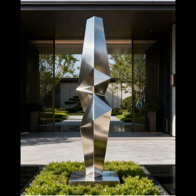 قیمت خوب ضد خوردگی در فضای باز 316L فولاد ضد زنگ مجسمه سازان چین آنلاین