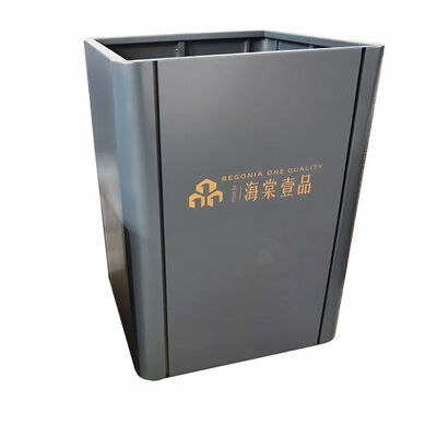 قیمت خوب جعبه غرض از فولاد ضد زنگ مدرن هندسی با ورودی شیشه ای آنلاین