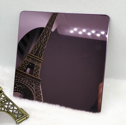 قیمت خوب مقاومت در برابر دما تا 300 درجه سانتیگراد ورق فولاد ضد زنگ رنگی با پوشش PVD و درمان ضد اثر انگشت نانویی طراحی شده برای مدت طولانی آنلاین