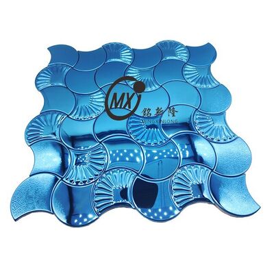 ورق موزاییک فولاد ضد زنگ مدرن برای تزئینات دیواری داخلی