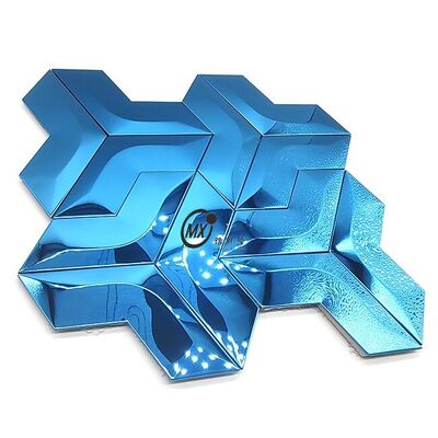 قیمت خوب رنگ PVD مشکی برنجی عتیقه فلزی استیل موزاییک آنلاین